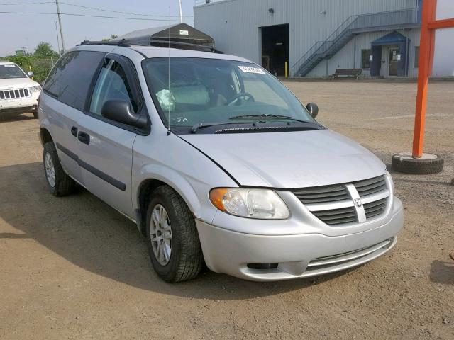 1D4GP25R95B389510 - 2005 DODGE CARAVAN SE GRAY photo 1