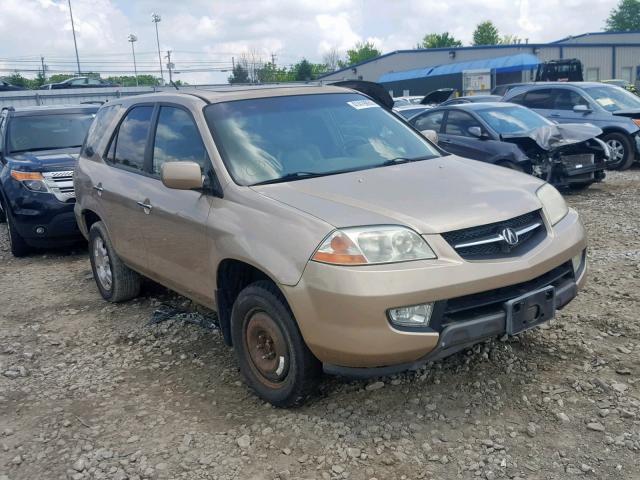 2HNYD18202H540394 - 2002 ACURA MDX TAN photo 1