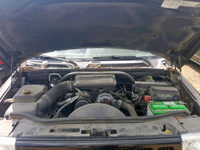 1J8HG48KX6C105141 - 2006 JEEP COMMANDER BLACK photo 7