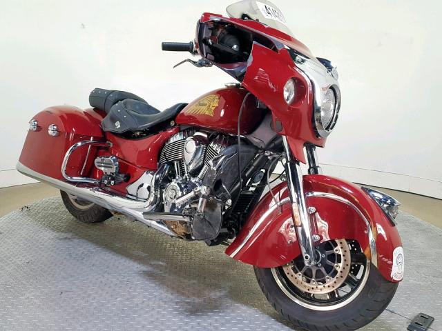 56KTFAAA7J3357162 - 2018 INDIAN MOTORCYCLE CO. CHIEFTAIN MAROON photo 2