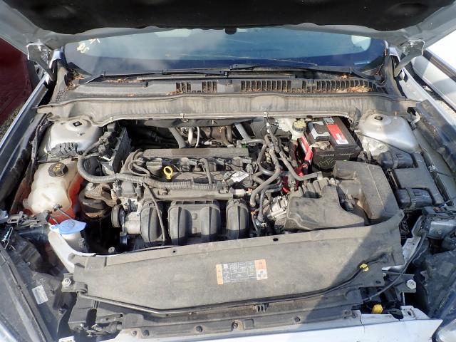 3FA6P0G70DR162747 - 2013 FORD FUSION S SILVER photo 7