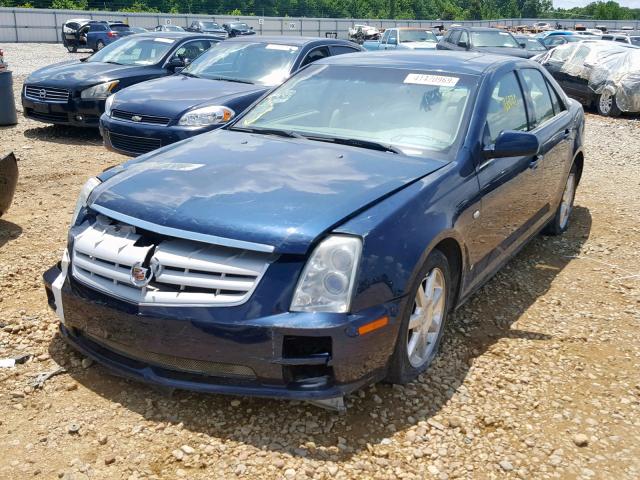 1G6DW677870157052 - 2007 CADILLAC STS BLUE photo 2