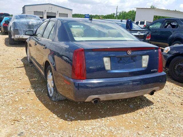 1G6DW677870157052 - 2007 CADILLAC STS BLUE photo 3