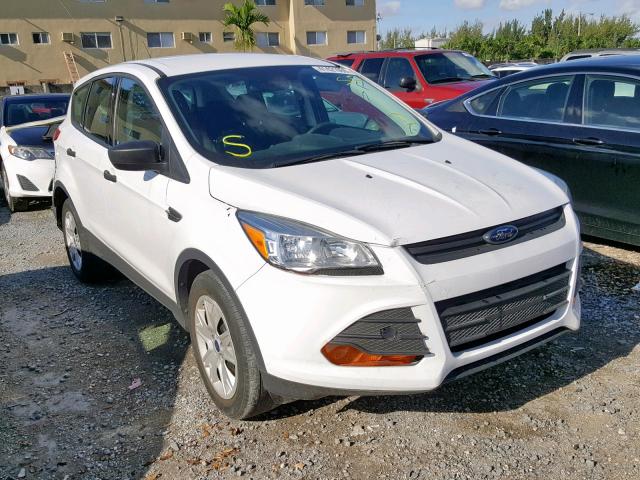 1FMCU0F7XGUA72764 - 2016 FORD ESCAPE S WHITE photo 1