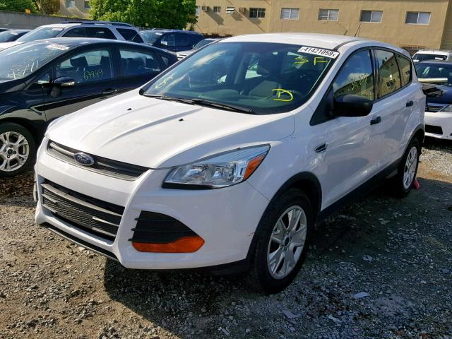 1FMCU0F7XGUA72764 - 2016 FORD ESCAPE S WHITE photo 2