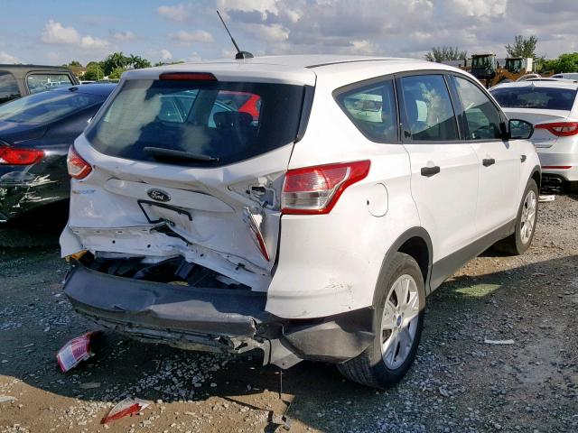 1FMCU0F7XGUA72764 - 2016 FORD ESCAPE S WHITE photo 4