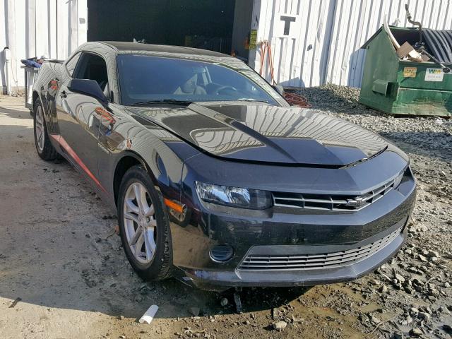 2G1FA1E3XE9141616 - 2014 CHEVROLET CAMARO LS BLACK photo 1