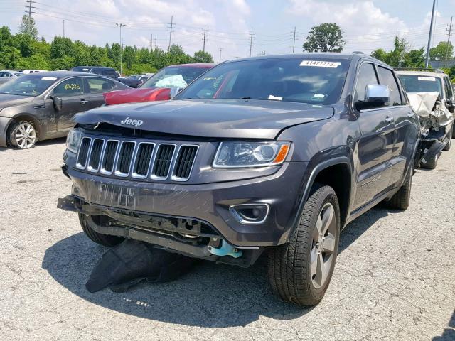 1C4RJFBG7EC462269 - 2014 JEEP GRAND CHER GRAY photo 2