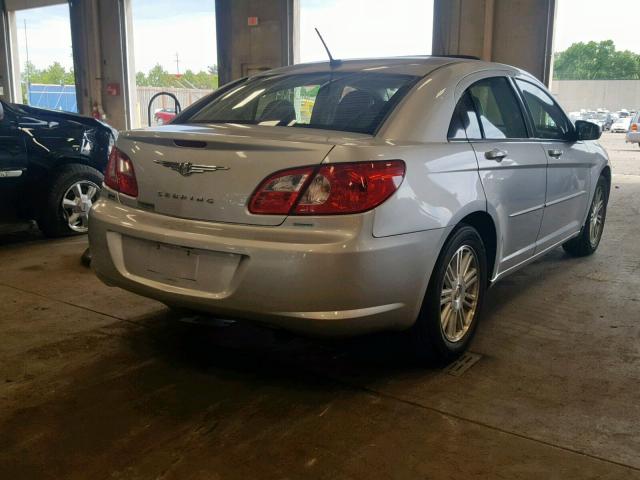 1C3LC56R98N258141 - 2008 CHRYSLER SEBRING TO SILVER photo 4