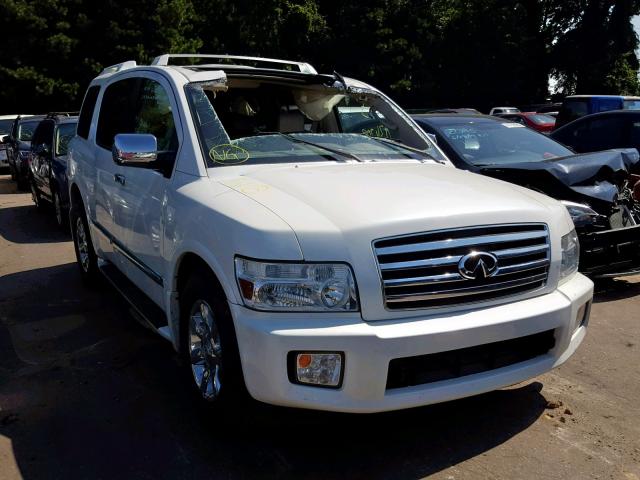 5N3AA08A54N812128 - 2004 INFINITI QX56 WHITE photo 1