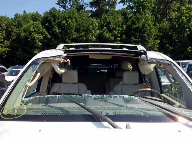 5N3AA08A54N812128 - 2004 INFINITI QX56 WHITE photo 9