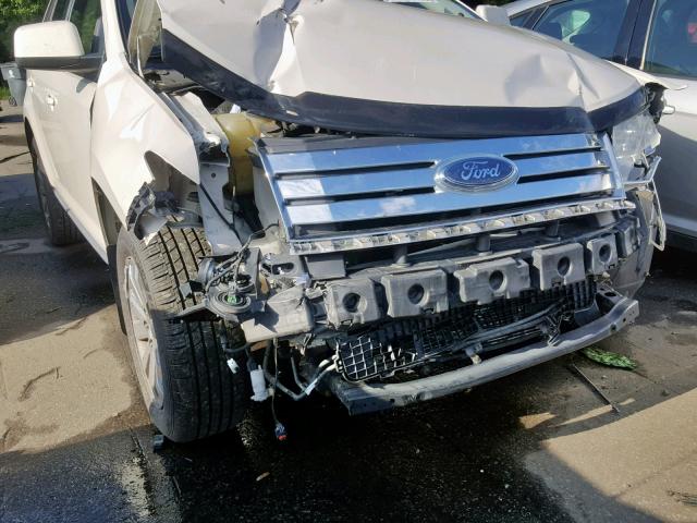 2FMDK48C78BA42544 - 2008 FORD EDGE SEL WHITE photo 1