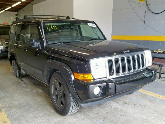 1J8HH48P87C553808 - 2007 JEEP COMMANDER 黑色 照片 1