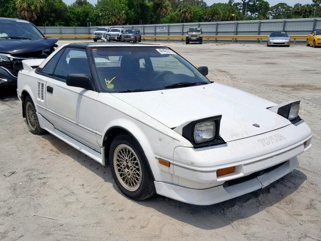 JT2AW15J9H0112939 - 1987 TOYOTA MR2 T-BAR WHITE photo 1