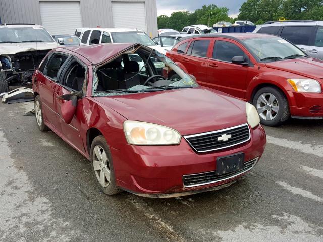 1G1ZT61886F295255 - 2006 CHEVROLET MALIBU MAX MAROON photo 1