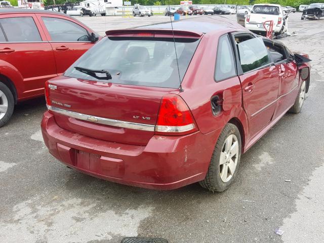 1G1ZT61886F295255 - 2006 CHEVROLET MALIBU MAX MAROON photo 3