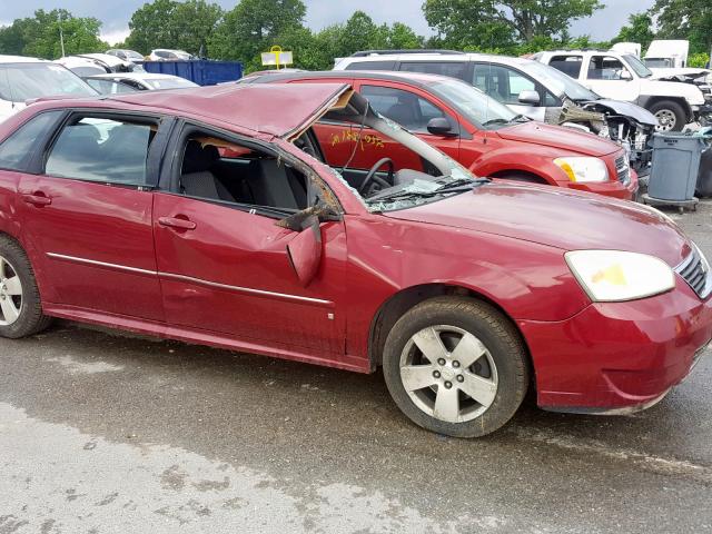 1G1ZT61886F295255 - 2006 CHEVROLET MALIBU MAX MAROON photo 9