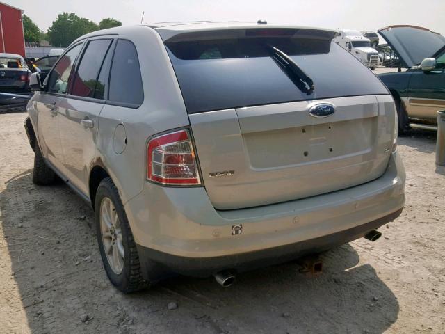 2FMDK48C97BA80565 - 2007 FORD EDGE SEL GRAY photo 3