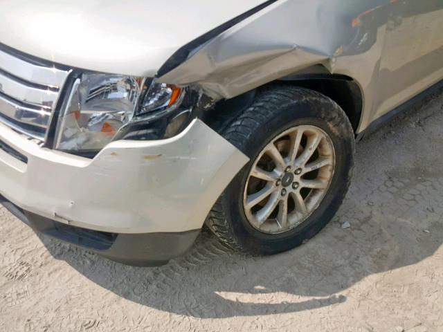 2FMDK48C97BA80565 - 2007 FORD EDGE SEL GRAY photo 9