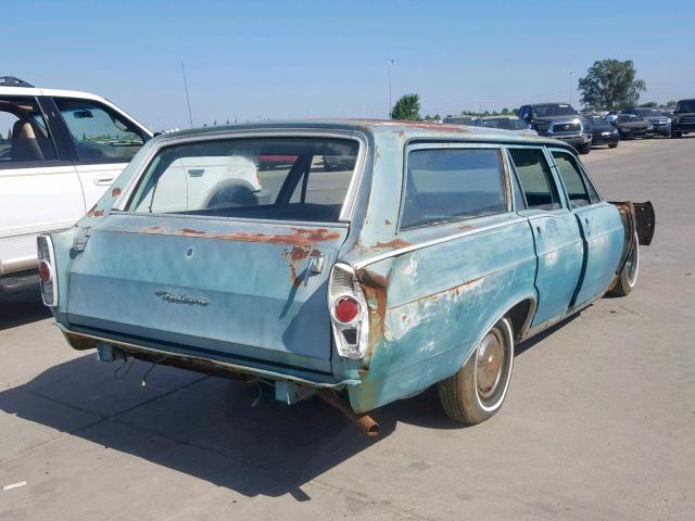 6K16C113281 - 1966 FORD FALCON BLUE photo 4