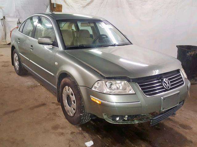 WVWPD63B52E414514 - 2002 VOLKSWAGEN PASSAT GLS GREEN photo 1