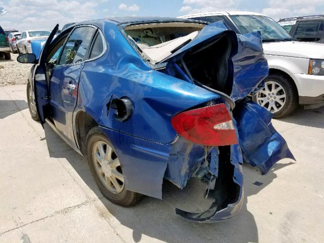 2G4WD582561105885 - 2006 BUICK LACROSSE C BLUE photo 3