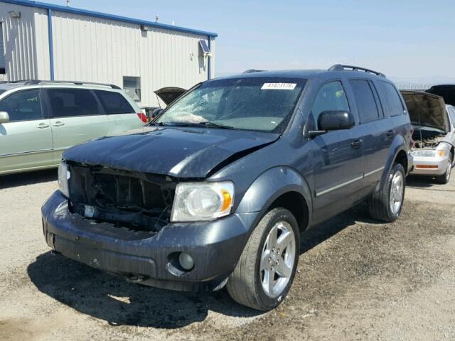 1D8HB48247F561546 - 2007 DODGE DURANGO SL BLUE photo 2