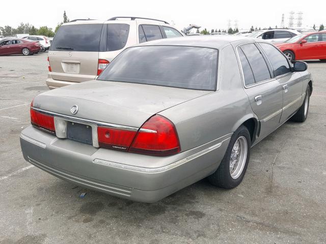 2MEFM75W3XX638807 - 1999 MERCURY GRAND MARQ GRAY photo 4