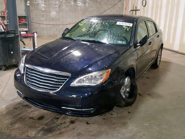 1C3BC1FG9BN520296 - 2011 CHRYSLER 200 TOURIN BLUE photo 2