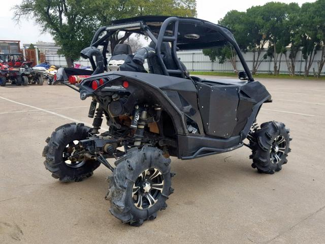 3JBPDAR27FJ003839 - 2015 CAN-AM MAVERICK 1 BLACK photo 8