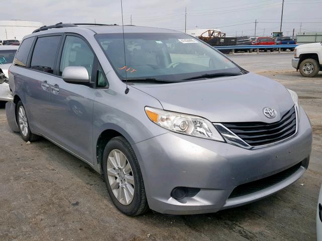 5TDJK3DC2DS061924 - 2013 TOYOTA SIENNA LE SILVER photo 1