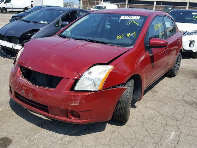 3N1AB61E08L643722 - 2008 NISSAN SENTRA 2.0 RED photo 2