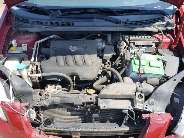 3N1AB61E08L643722 - 2008 NISSAN SENTRA 2.0 RED photo 7