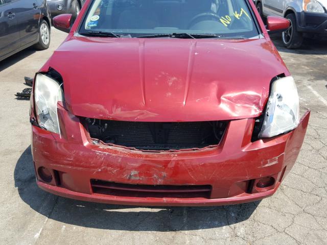 3N1AB61E08L643722 - 2008 NISSAN SENTRA 2.0 RED photo 9