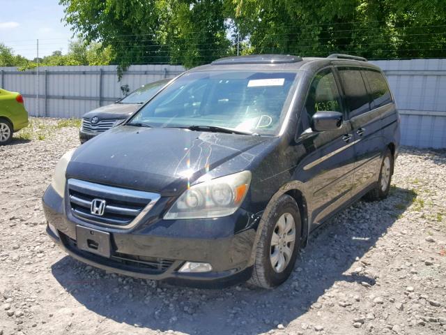 5FNRL38847B067481 - 2007 HONDA ODYSSEY TO BLACK photo 2