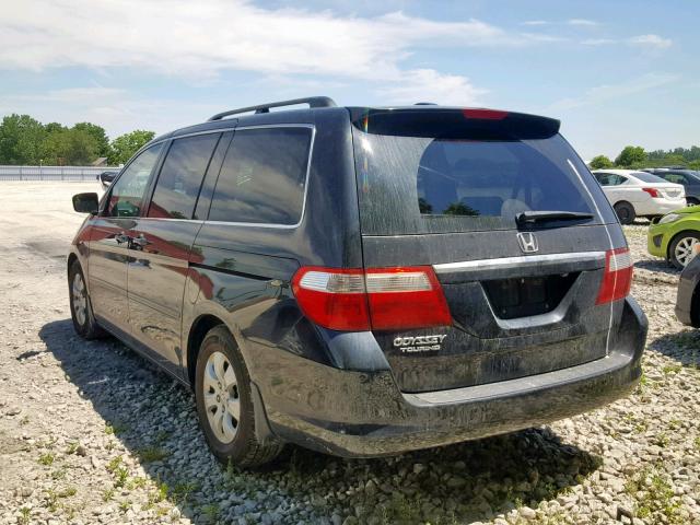 5FNRL38847B067481 - 2007 HONDA ODYSSEY TO BLACK photo 3