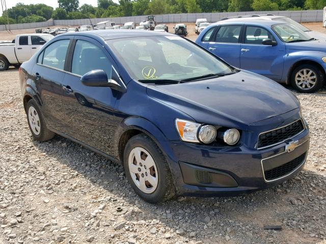 1G1JA5SH8F4136176 - 2015 CHEVROLET SONIC LS BLUE photo 1
