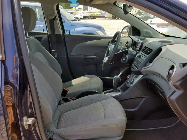 1G1JA5SH8F4136176 - 2015 CHEVROLET SONIC LS BLUE photo 5