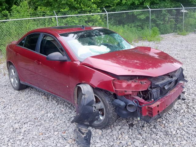 1G2ZG57N084305797 - 2008 PONTIAC G6 BASE RED photo 1