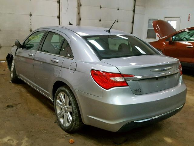 1C3CCBBB0DN726372 - 2013 CHRYSLER 200 TOURIN GRAY photo 3