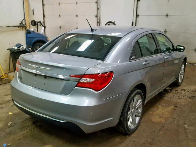 1C3CCBBB0DN726372 - 2013 CHRYSLER 200 TOURIN GRAY photo 4