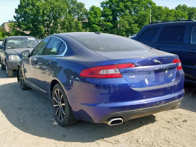 SAJWA0FA1AHR56440 - 2010 JAGUAR XF LUXURY PURPLE photo 3