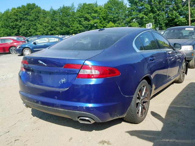 SAJWA0FA1AHR56440 - 2010 JAGUAR XF LUXURY PURPLE photo 4