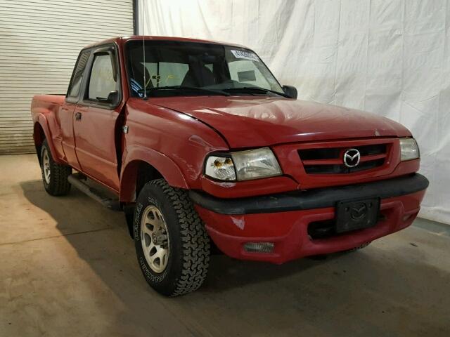 4F4YR16U11TM23069 - 2001 MAZDA B3000 CAB RED photo 1