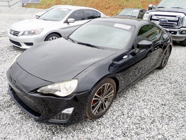 JF1ZNAA11D2728402 - 2013 TOYOTA SCION FR-S BLACK photo 2