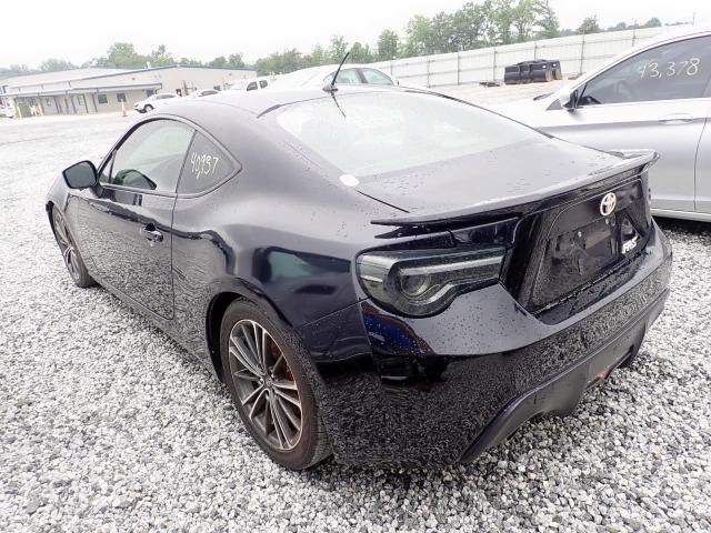 JF1ZNAA11D2728402 - 2013 TOYOTA SCION FR-S BLACK photo 3