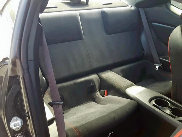 JF1ZNAA11D2728402 - 2013 TOYOTA SCION FR-S BLACK photo 6