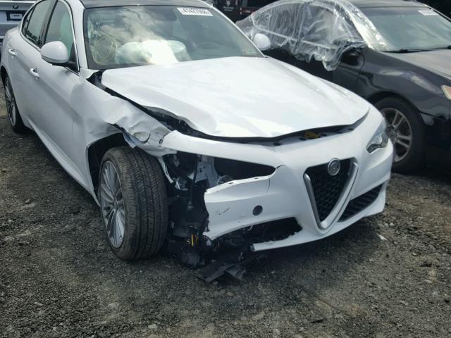 ZARFAEEN0H7542460 - 2017 ALFA ROMEO GIULIA TI WHITE photo 9