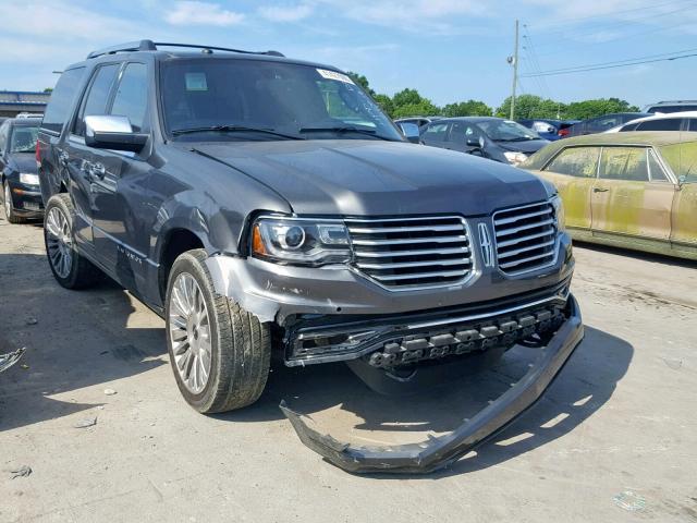 5LMJJ2JT8HEL02214 - 2017 LINCOLN NAVIGATOR ნაცრისფერი ფოტო 1