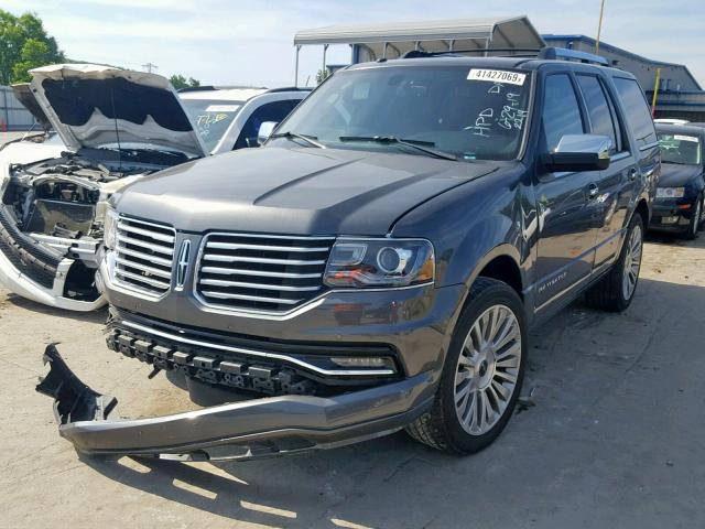 5LMJJ2JT8HEL02214 - 2017 LINCOLN NAVIGATOR ნაცრისფერი ფოტო 2